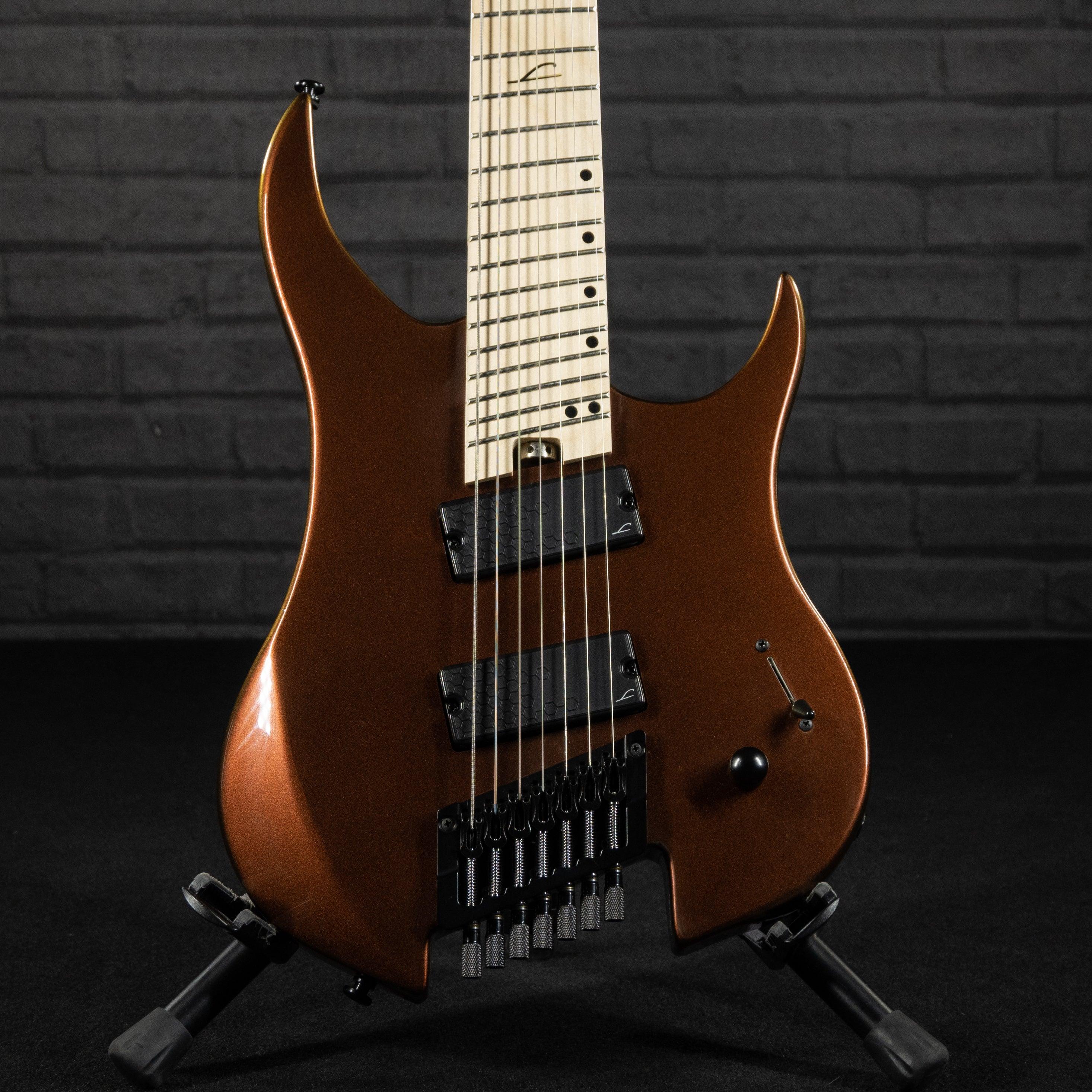 Legator Ghost G7FS 7-String Headless Multiscale Electric Guitar (Solar Eclipse) - Impulse Music Co.