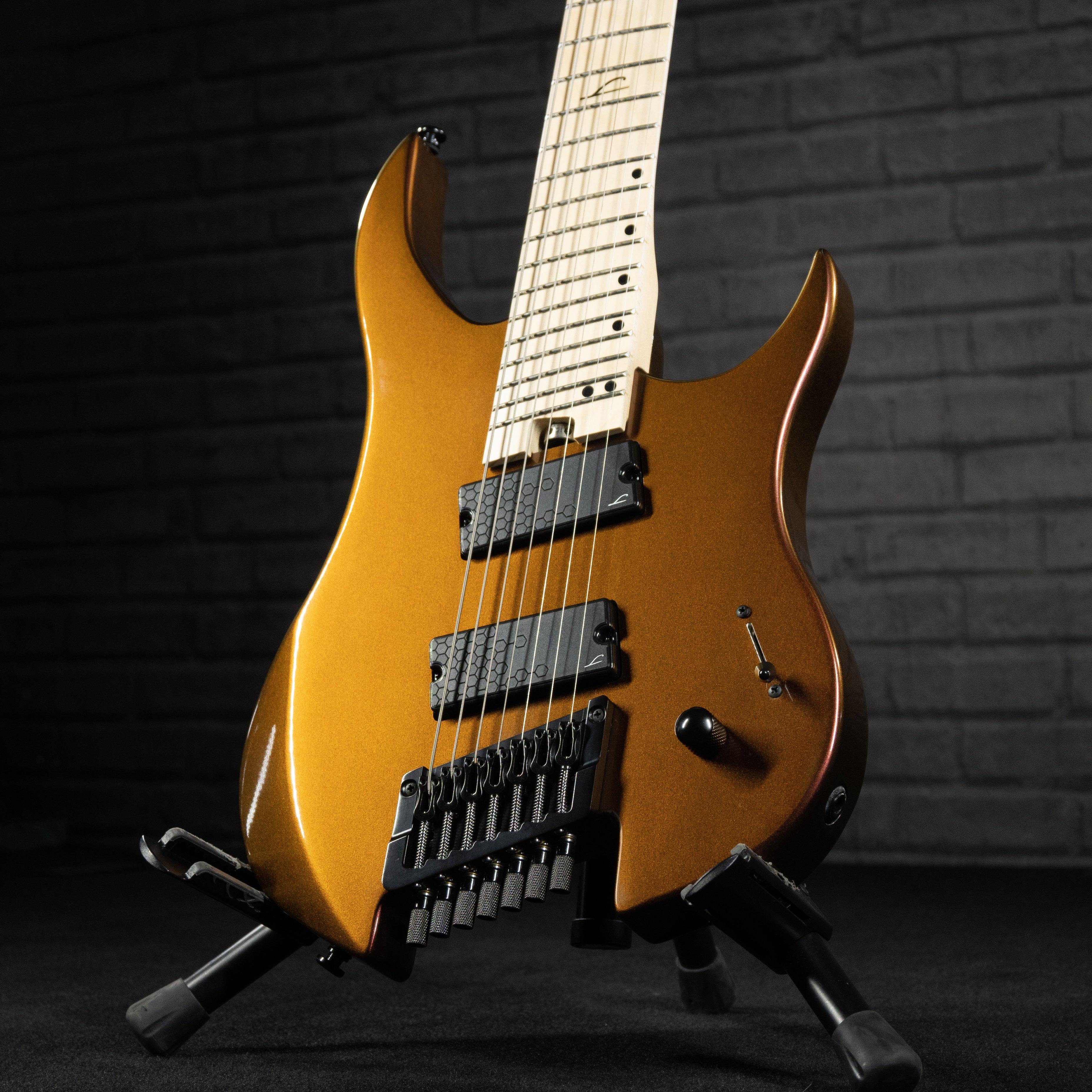 Legator Ghost G7FS 7-String Headless Multiscale Electric Guitar (Solar Eclipse) - Impulse Music Co.