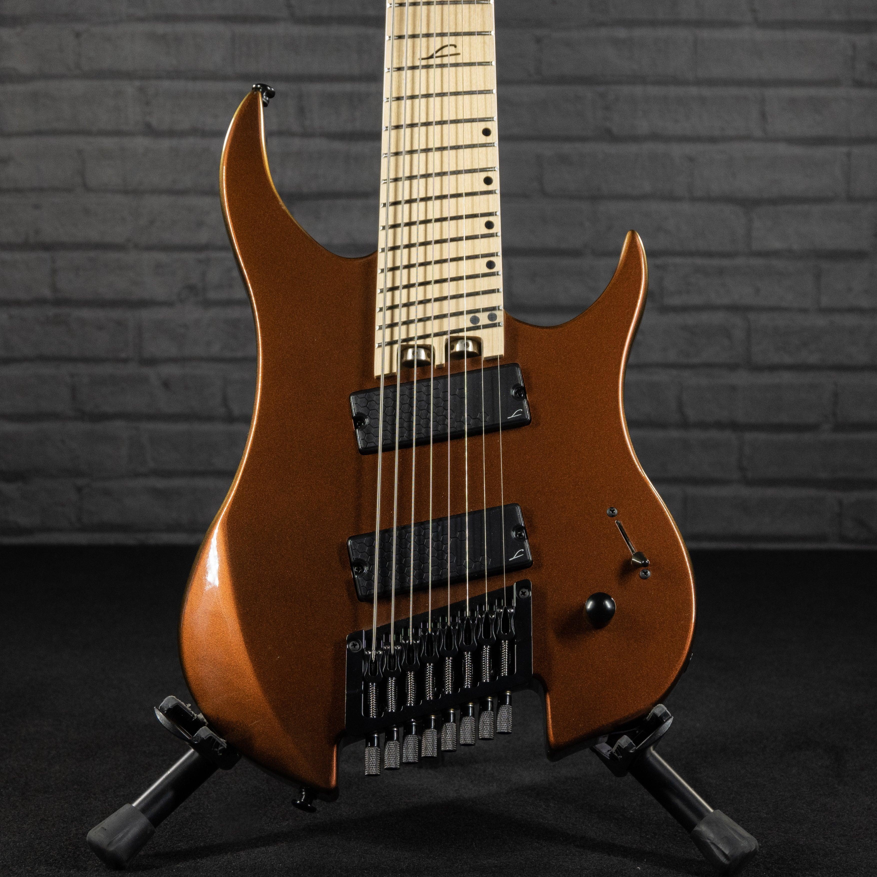 Legator Ghost G8FS 8-String Headless Multiscale Electric Guitar (Solar Eclipse) - Impulse Music Co.