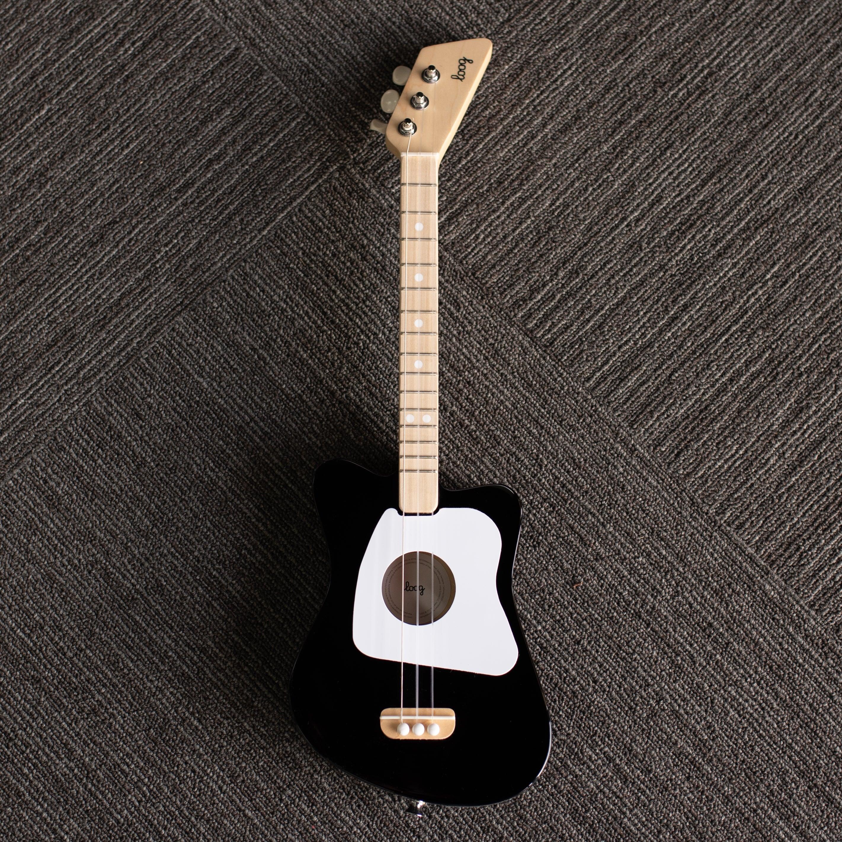 Loog Mini Guitar Black - Impulse Music Co.