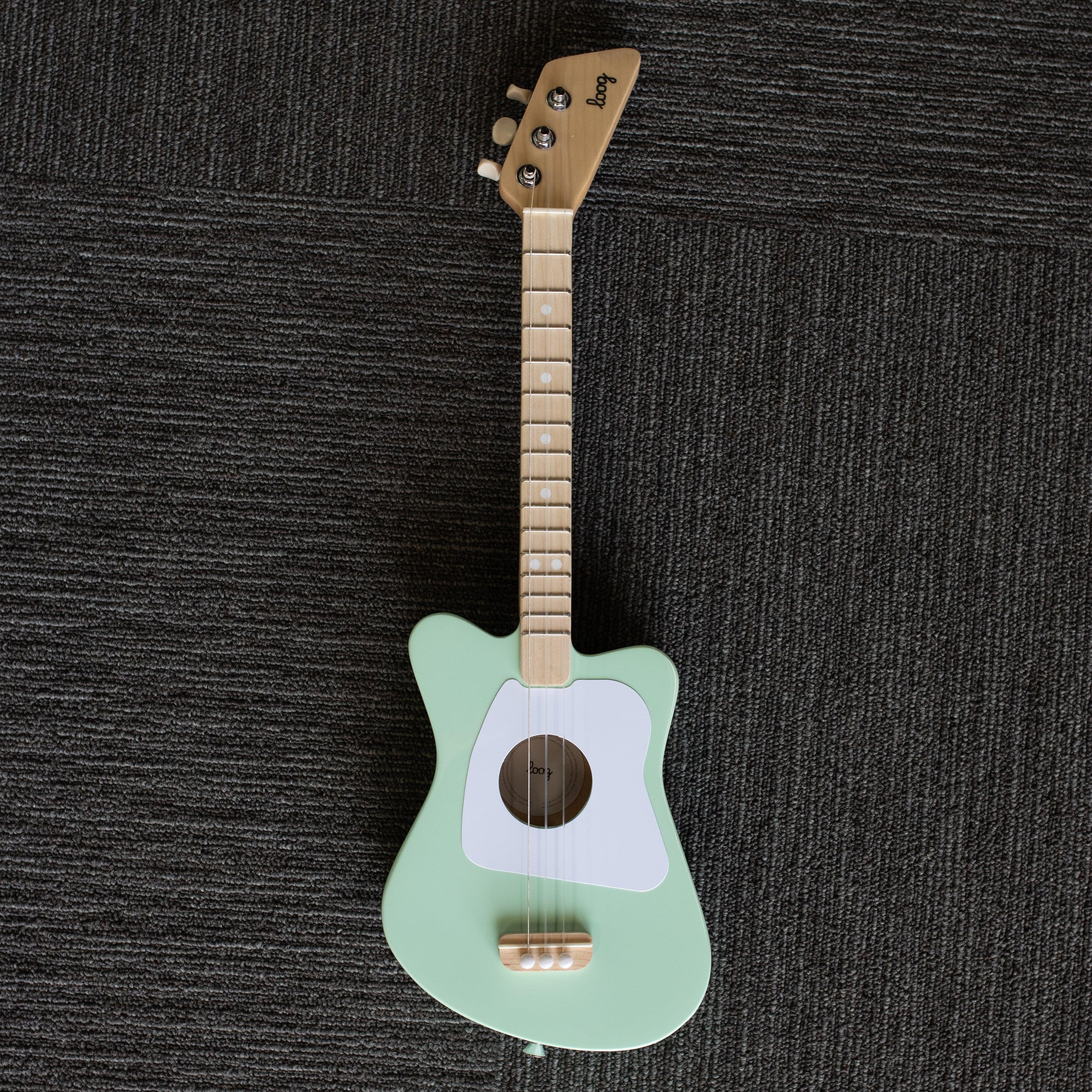 Loog Mini Guitar Green - Impulse Music Co.