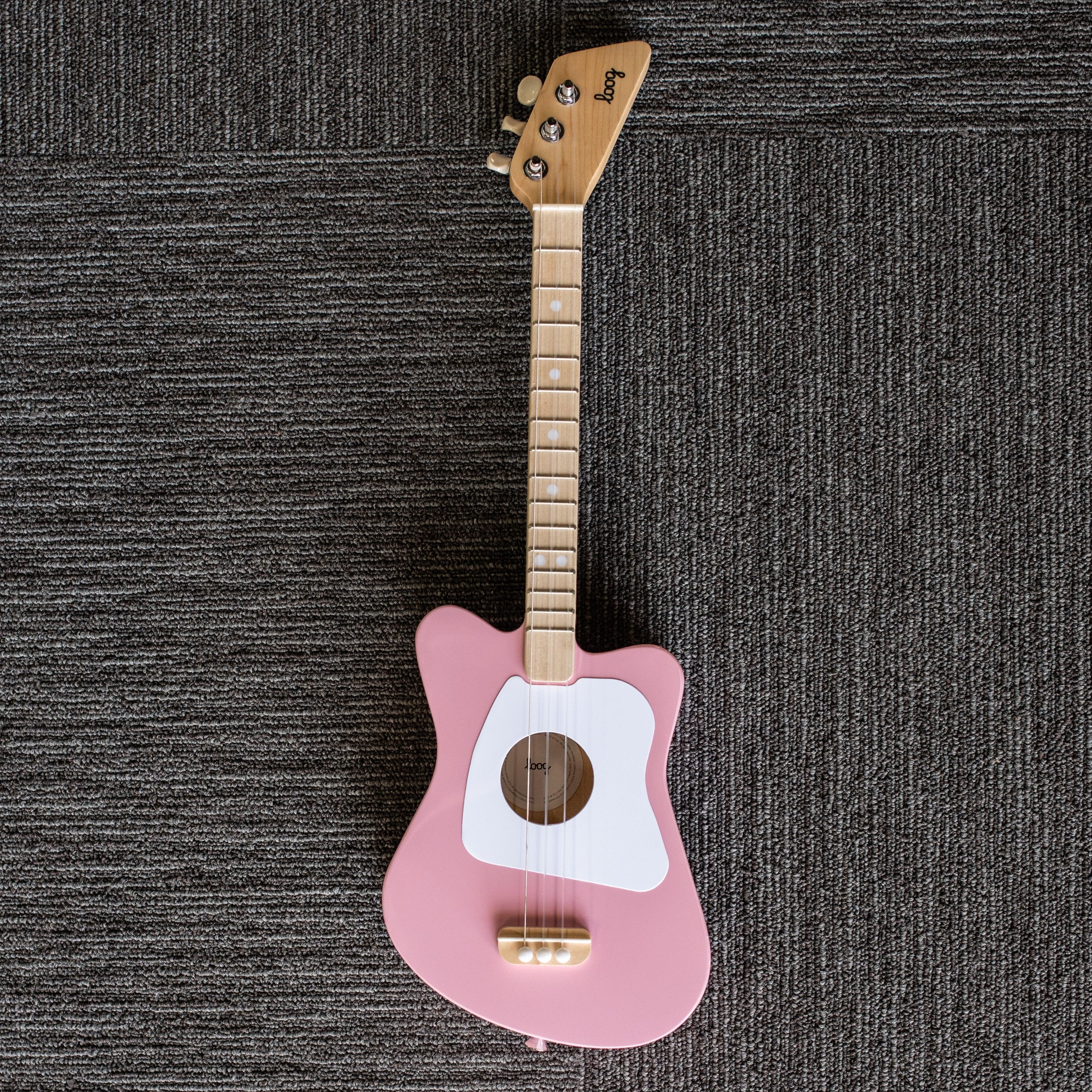 Loog Mini Guitar Pink - Impulse Music Co.