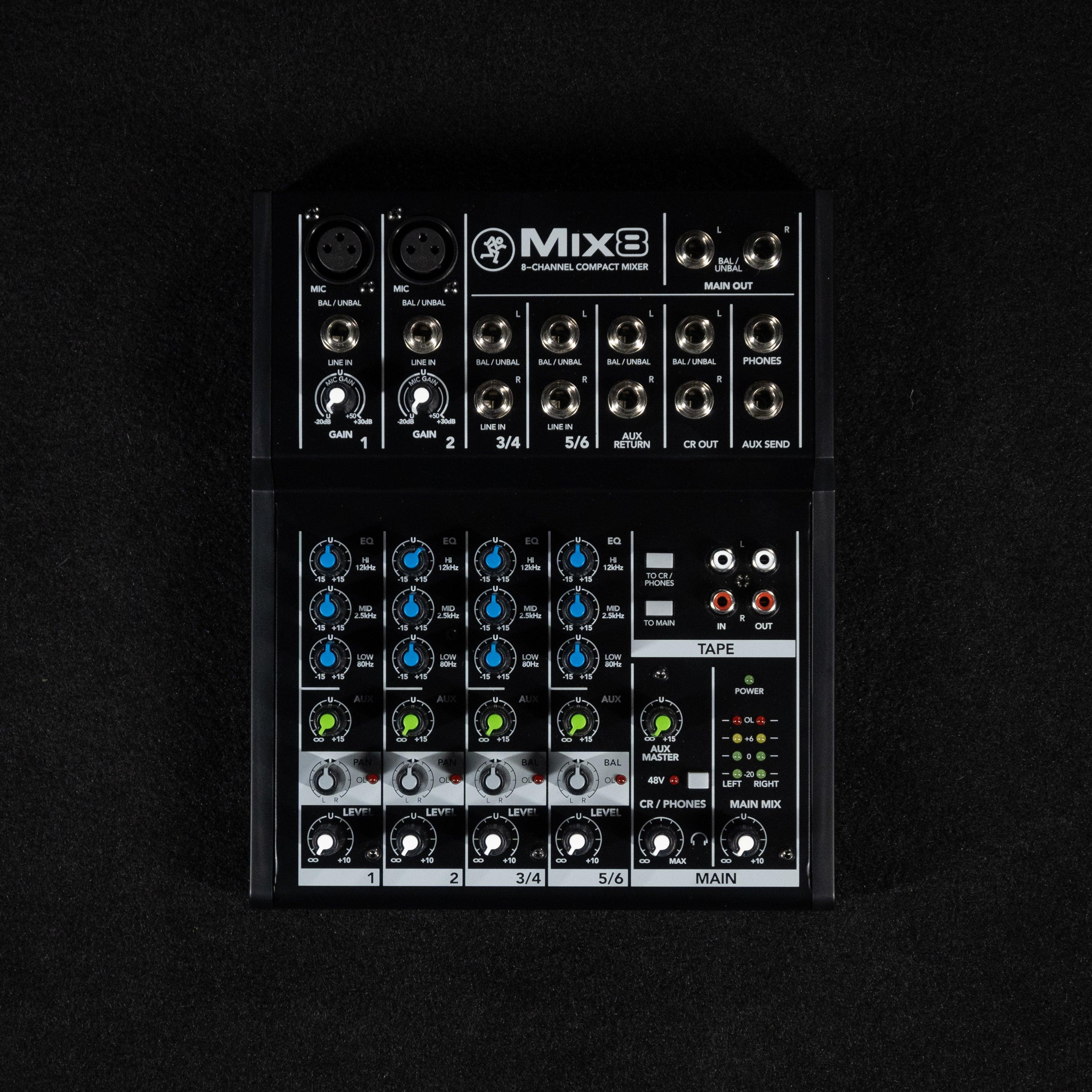 Mackie Mix8 Mixer - Impulse Music Co.
