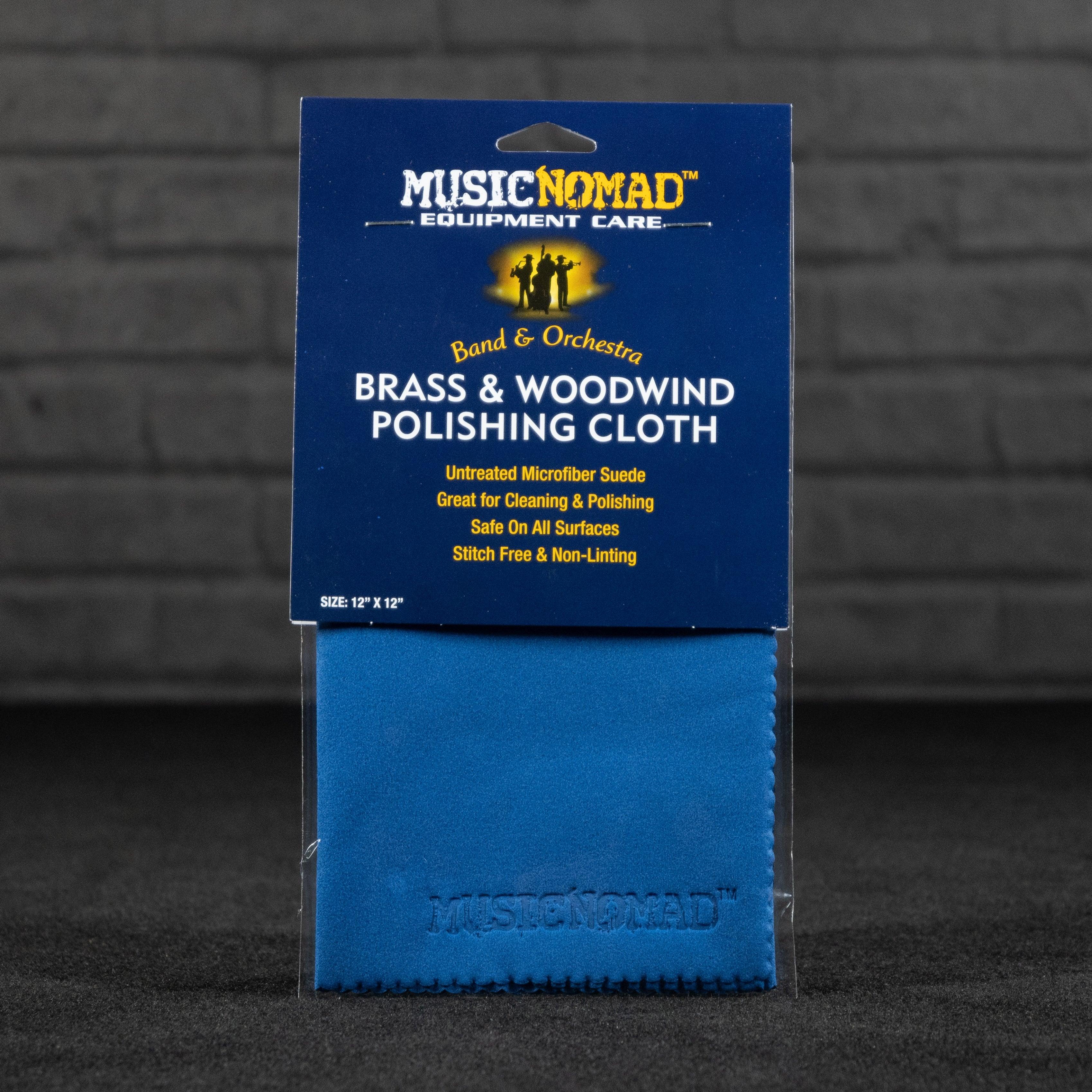 Music Nomad Brass & Woodwind Untreated Microfiber Polishing Cloth - Impulse Music Co.