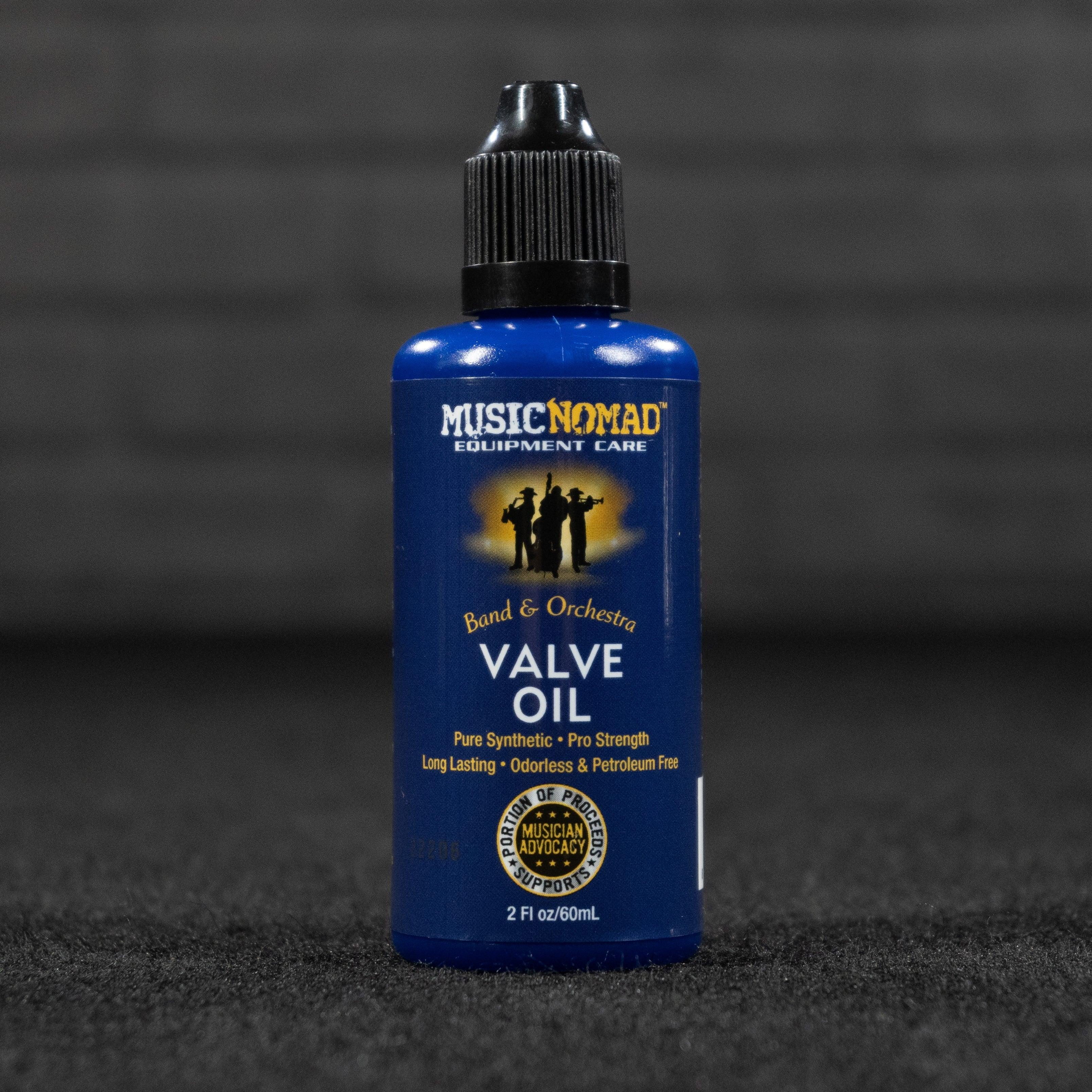 Music Nomad Valve Oil - Pro Strength & Pure Synthetic - Impulse Music Co.