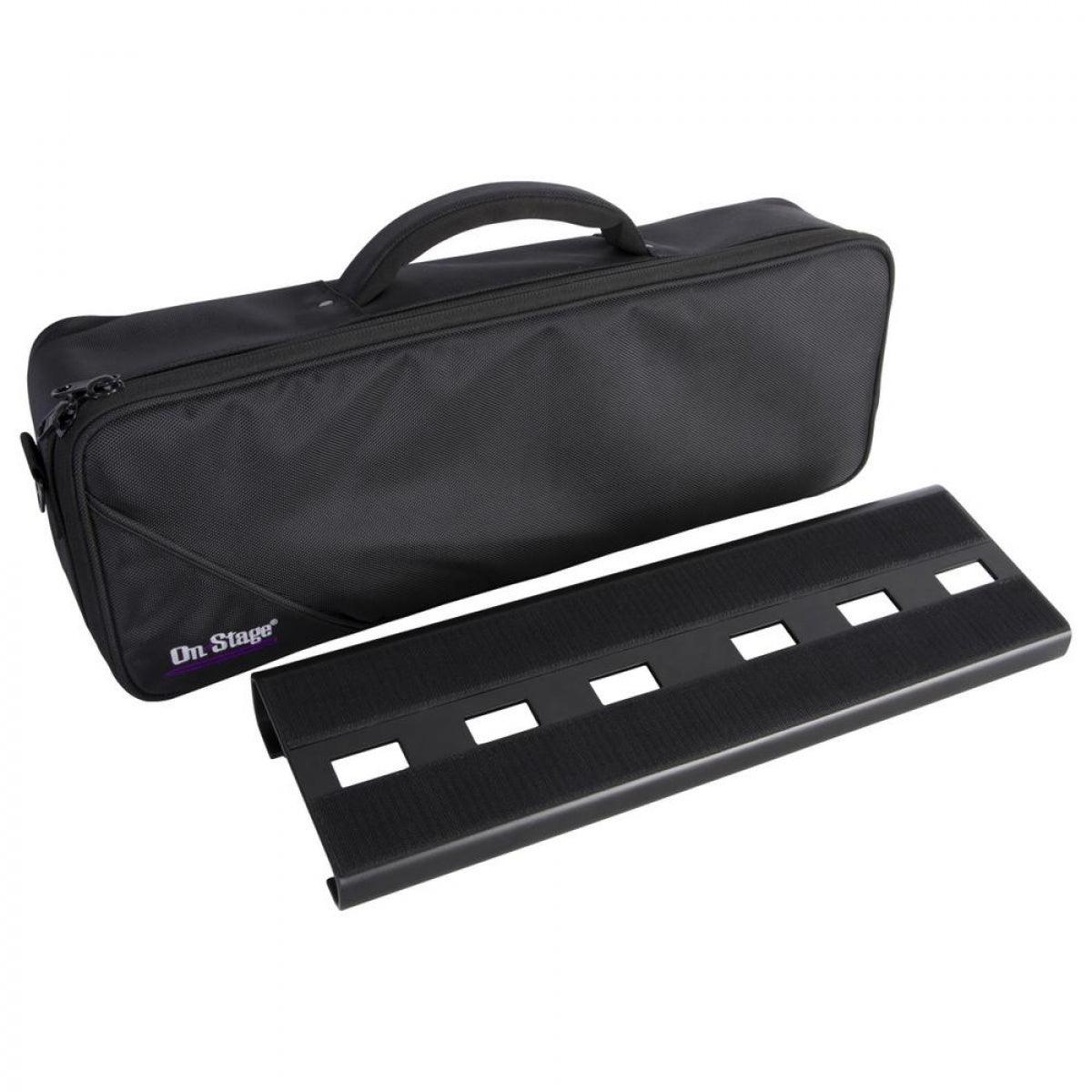 On-Stage Compact Pedal Board with Gig Bag - Impulse Music Co.