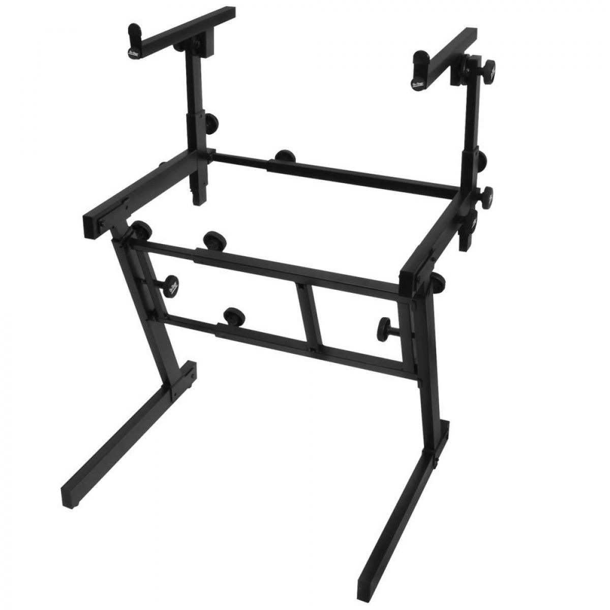On-Stage KS7365EJ Folding-Z Keyboard Stand with Second Tier - Impulse Music Co.