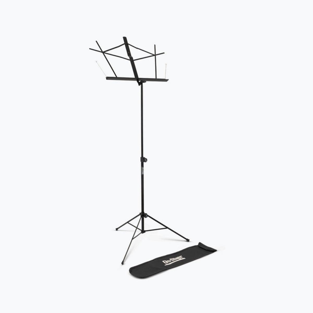 On-Stage SM7122BB Compact Sheet Music Stand with Bag - Impulse Music Co.