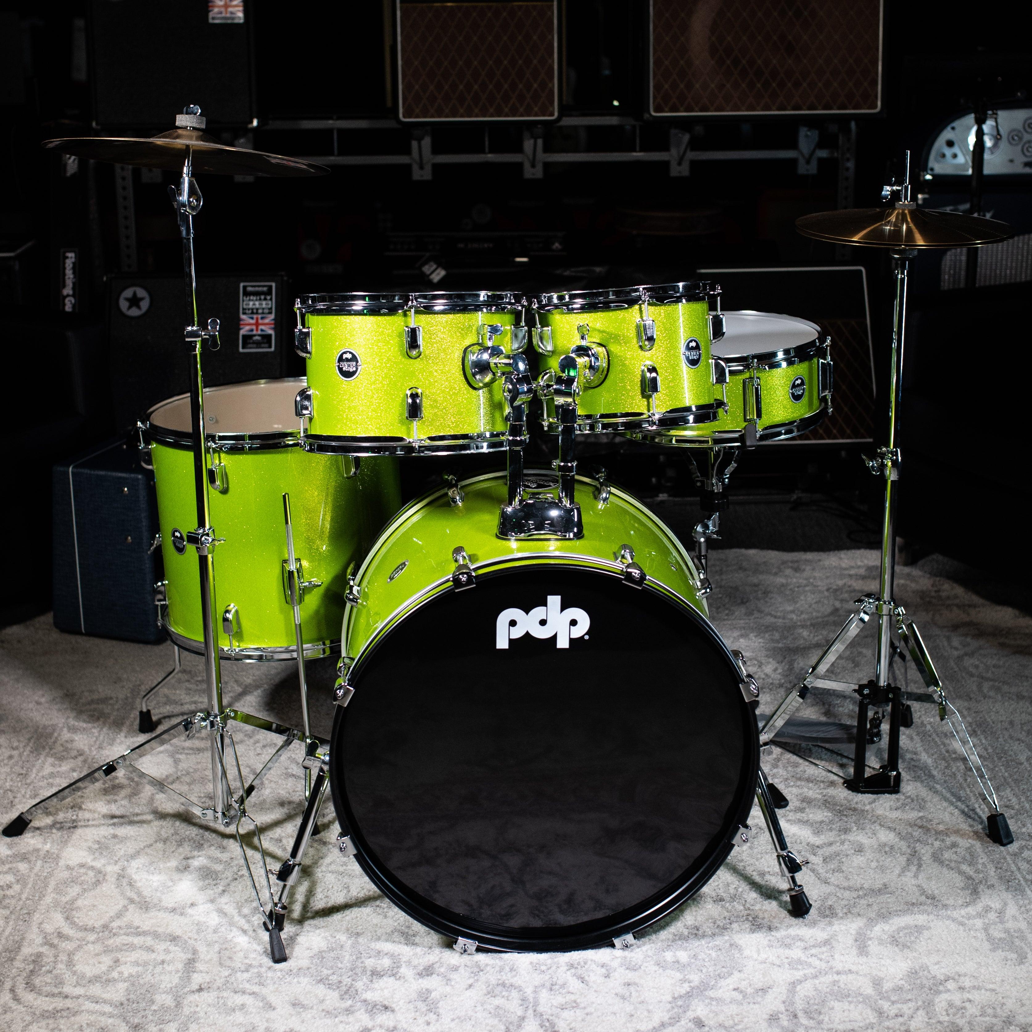 PDP Center Stage Complete Kit Electric Green - Impulse Music Co.