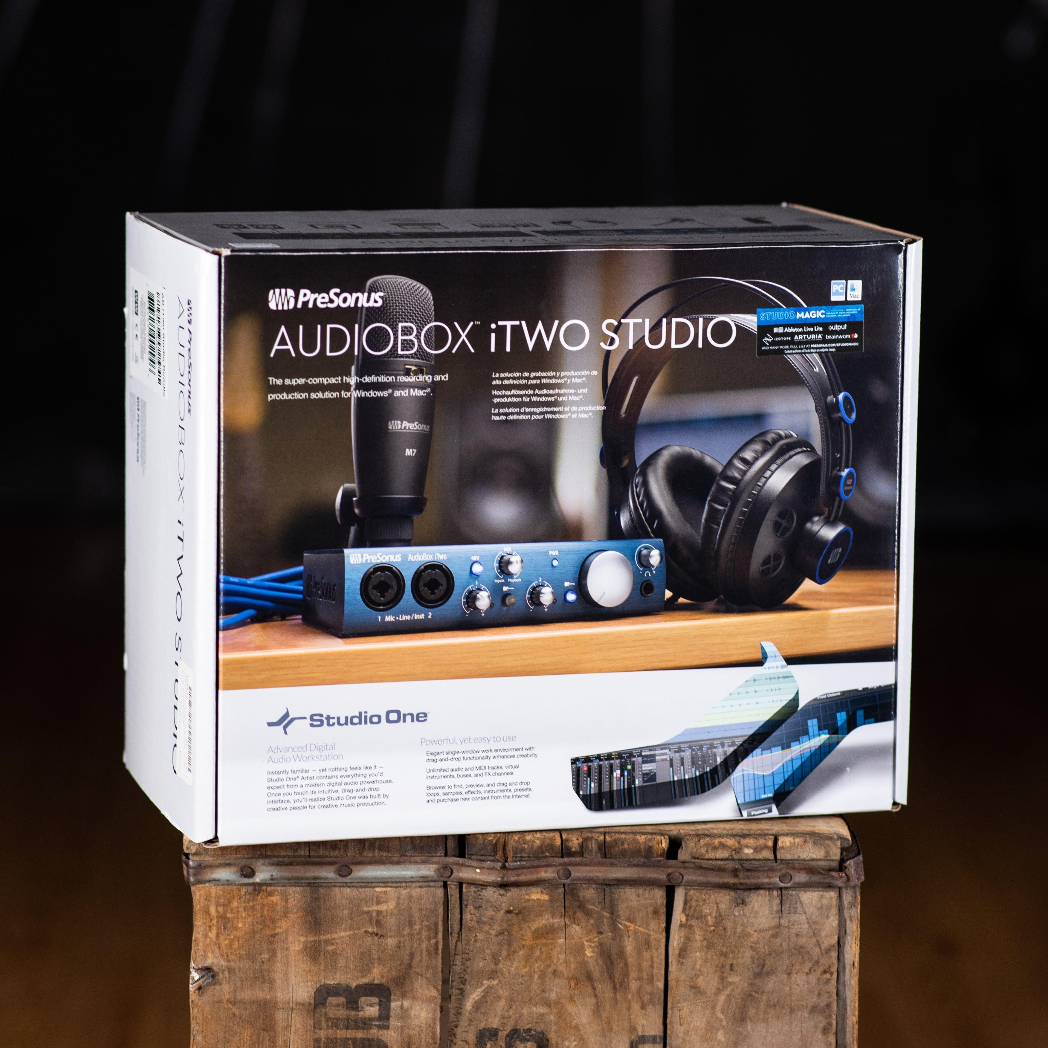 Presonus AudioBox iTwo Studio Recording Kit - Impulse Music Co.