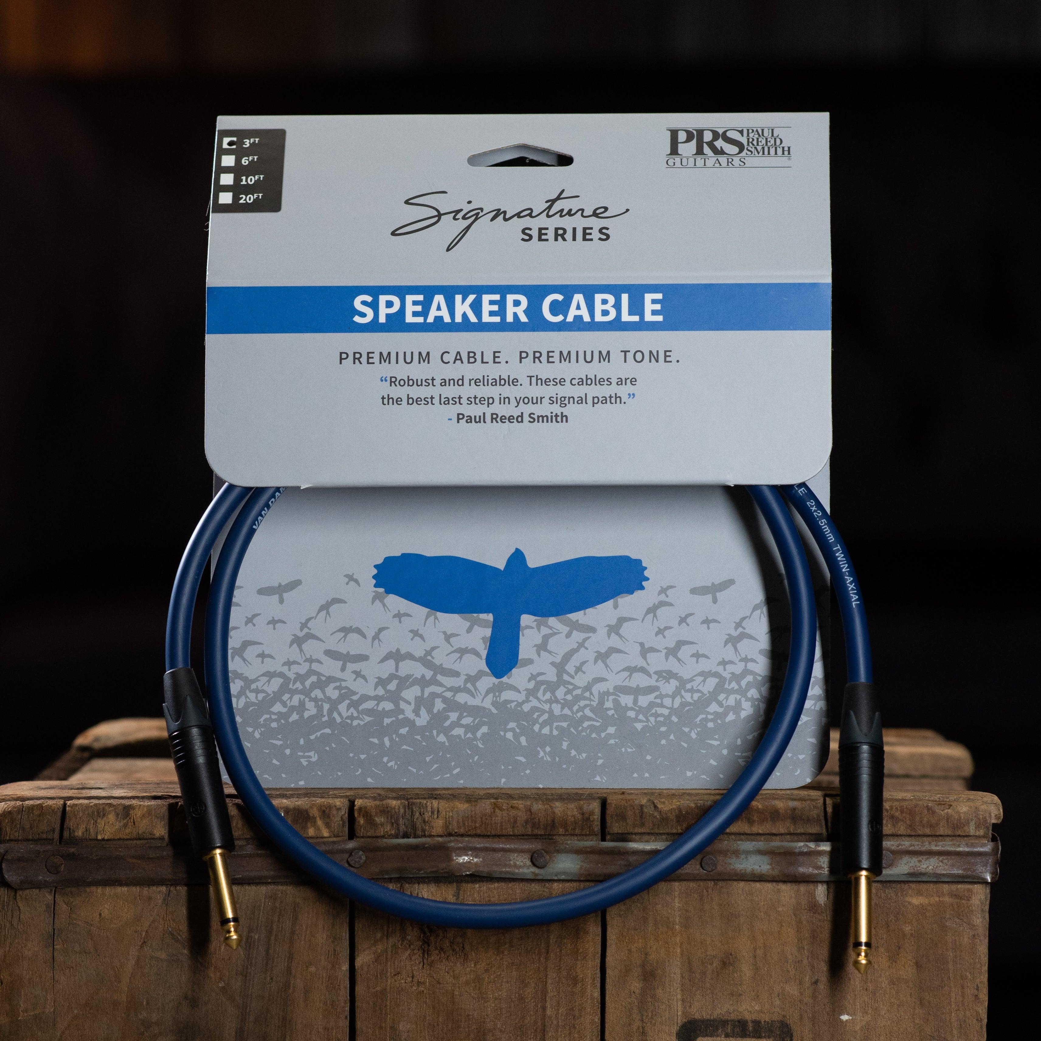 PRS Signature Series 3ft. Speaker Cable - Impulse Music Co.