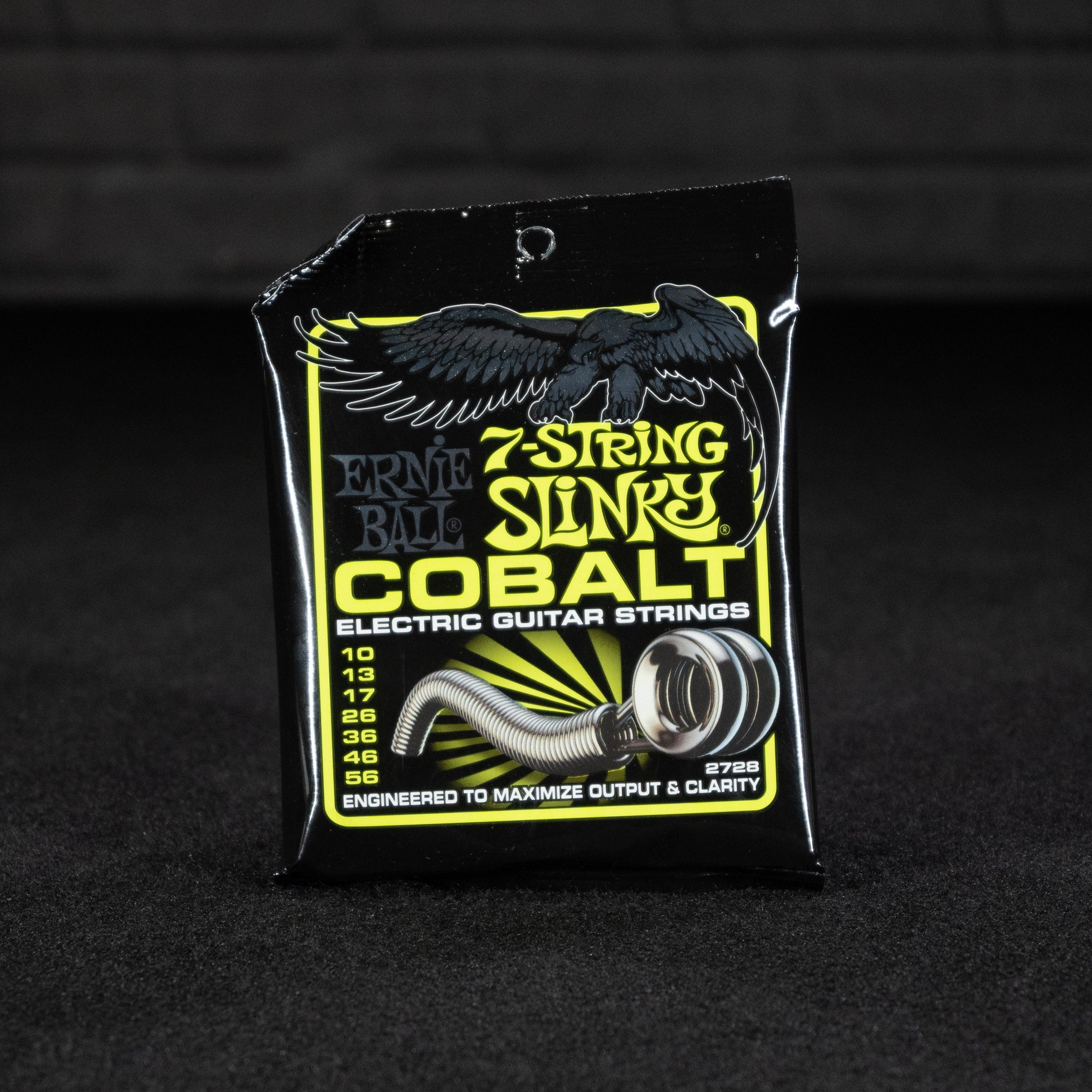 Regular Slinky Cobalt 7 String Electric Guitar Strings 10-56 - Impulse Music Co.