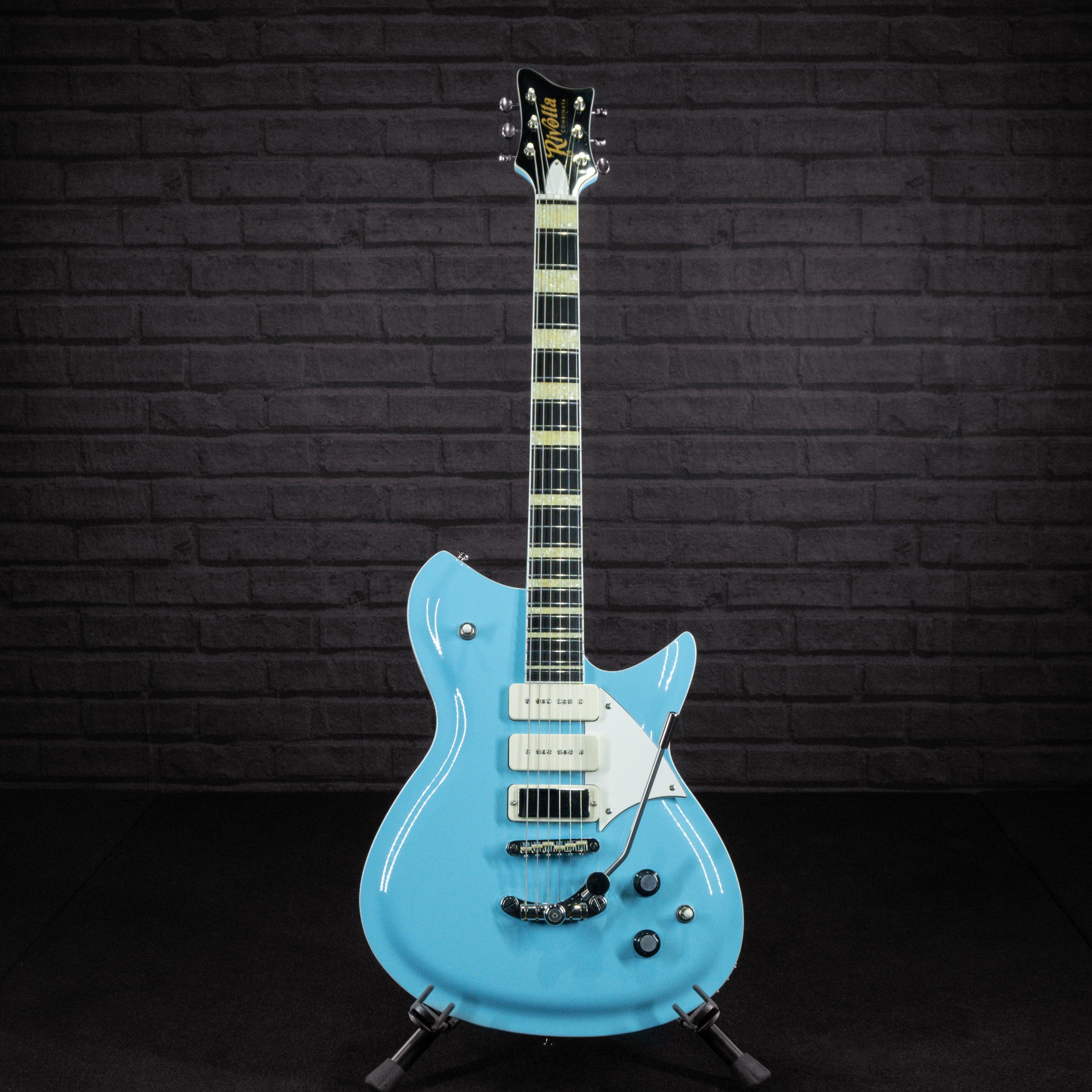 Rivolta Combinata XVII HSS "Califia Blue" (Impulse Music Co. Exclusive) Electric Guitar B-Stock - Impulse Music Co.