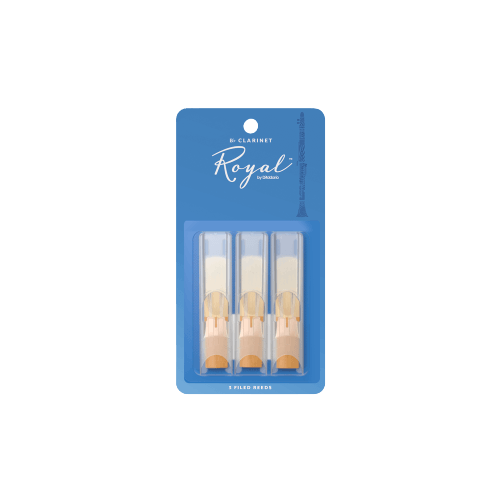 Royal by D'Addario Bb Clarinet Reeds 2.5, 3-Pack - Impulse Music Co.