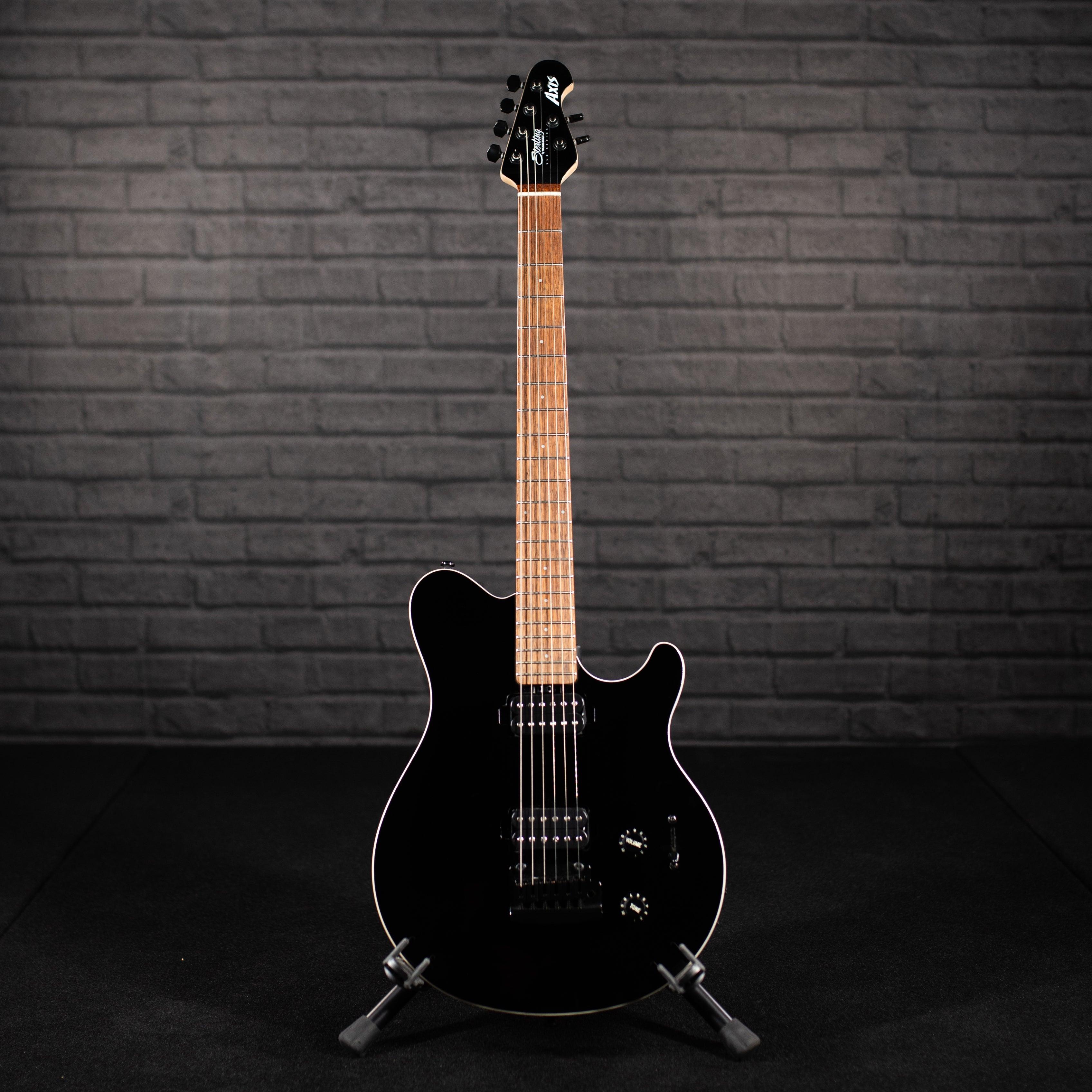 Sterling by Music Man Axis Electric Guitar (Black Gloss) - Impulse Music Co.