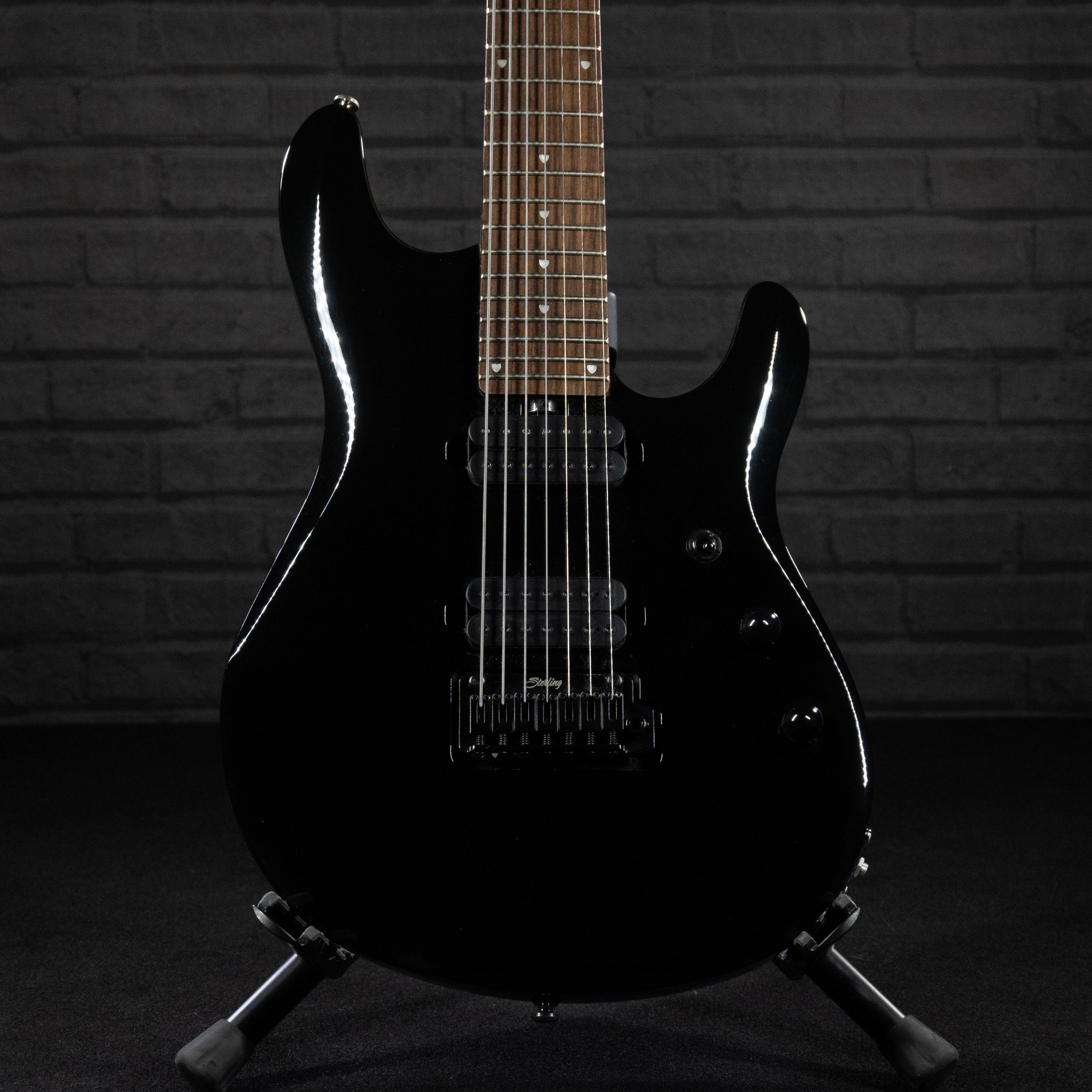 Sterling by Music Man JP7 Gloss Black Prototype - Impulse Music Co.