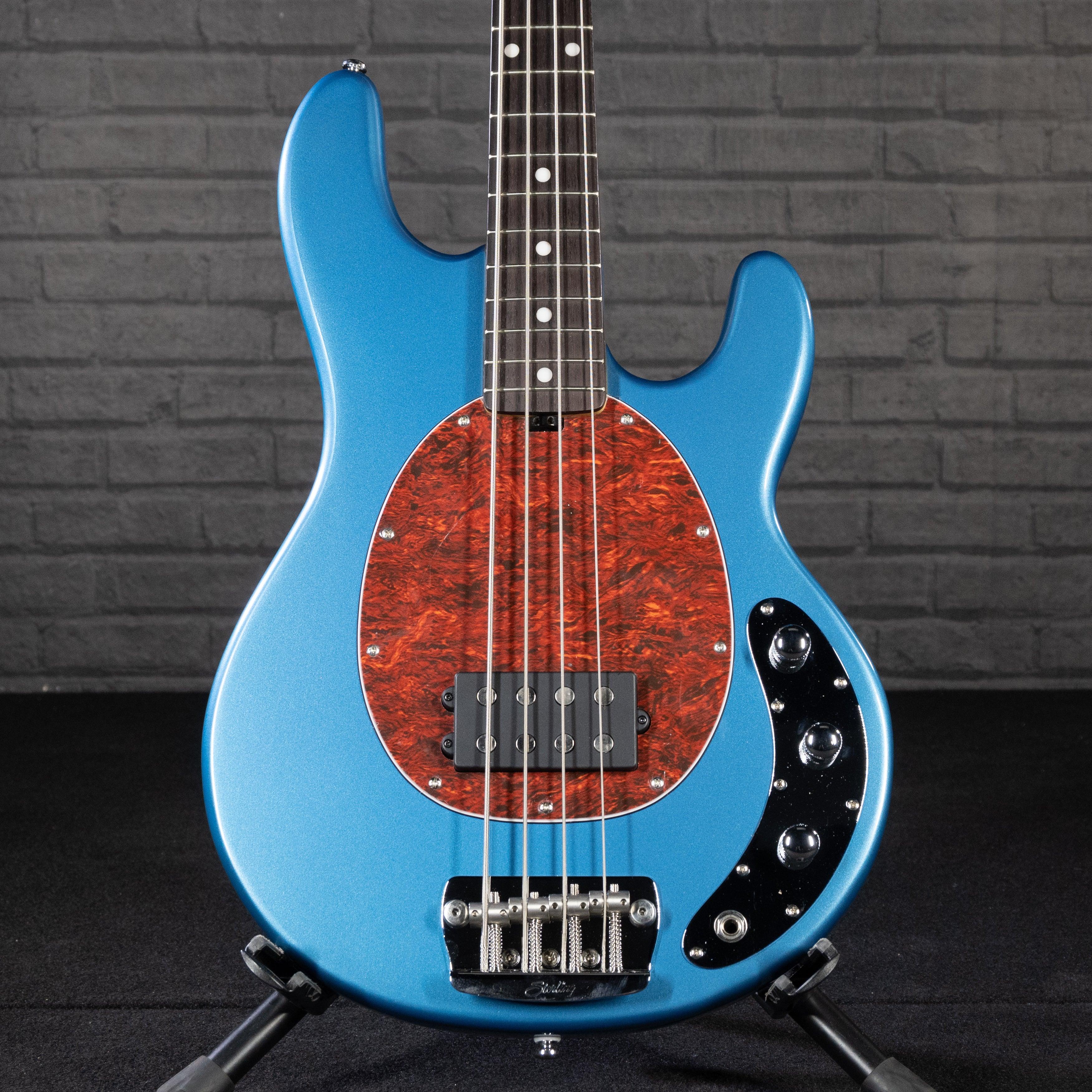Sterling by Music Man StingRay Classic Ray24 Electric Bass Guitar (Toluca Lake Blue) - Impulse Music Co.