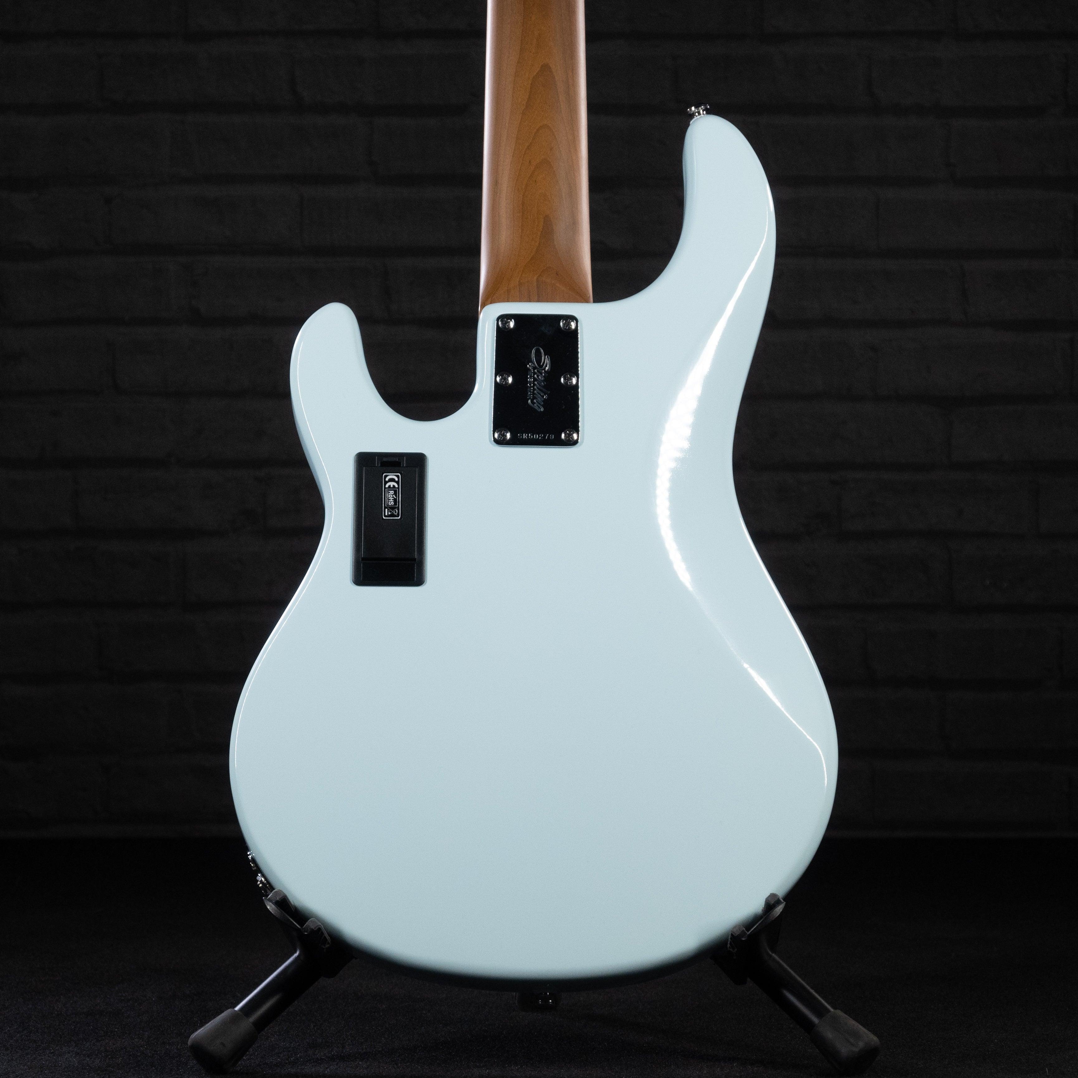 Sterling by Music Man StingRay RAY35HH (Daphne Blue) - Impulse Music Co.