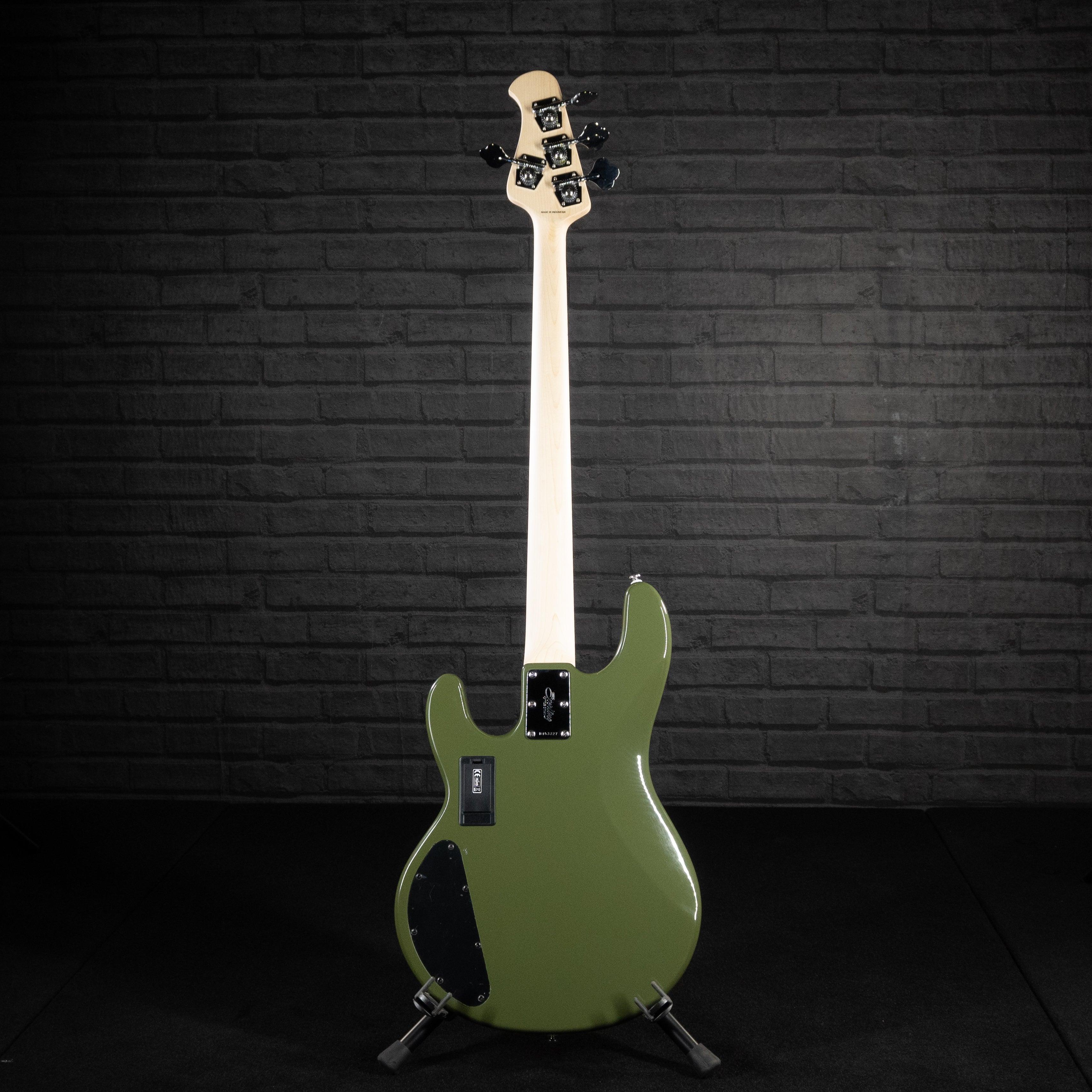 Sterling by Music Man StingRay RAY4HH (Olive) - Impulse Music Co.