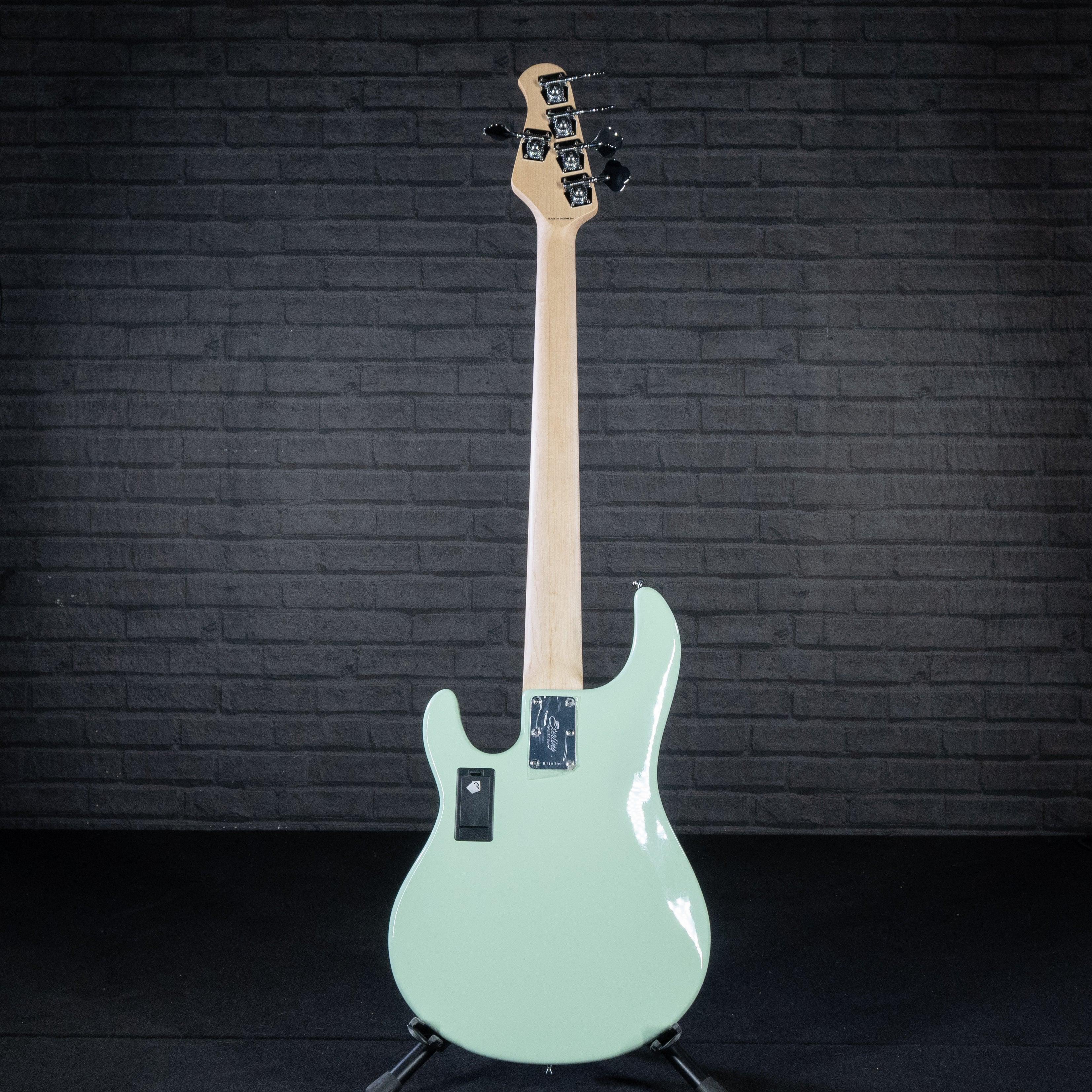 Sterling by Music Man StingRay Ray5 Electric Bass Guitar (Mint Green) - Impulse Music Co.