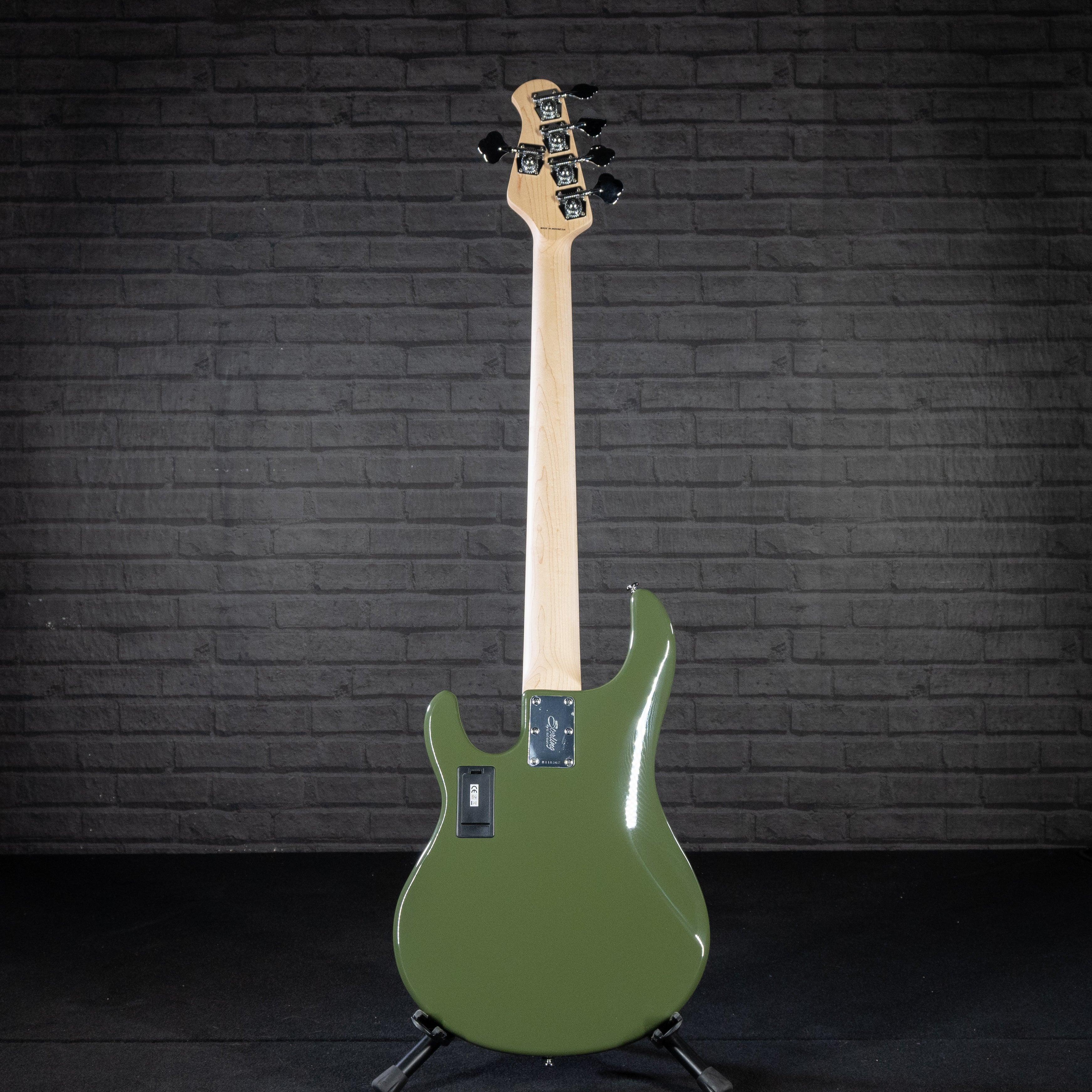 Sterling by Music Man StingRay Ray5HH (Olive) - Impulse Music Co.