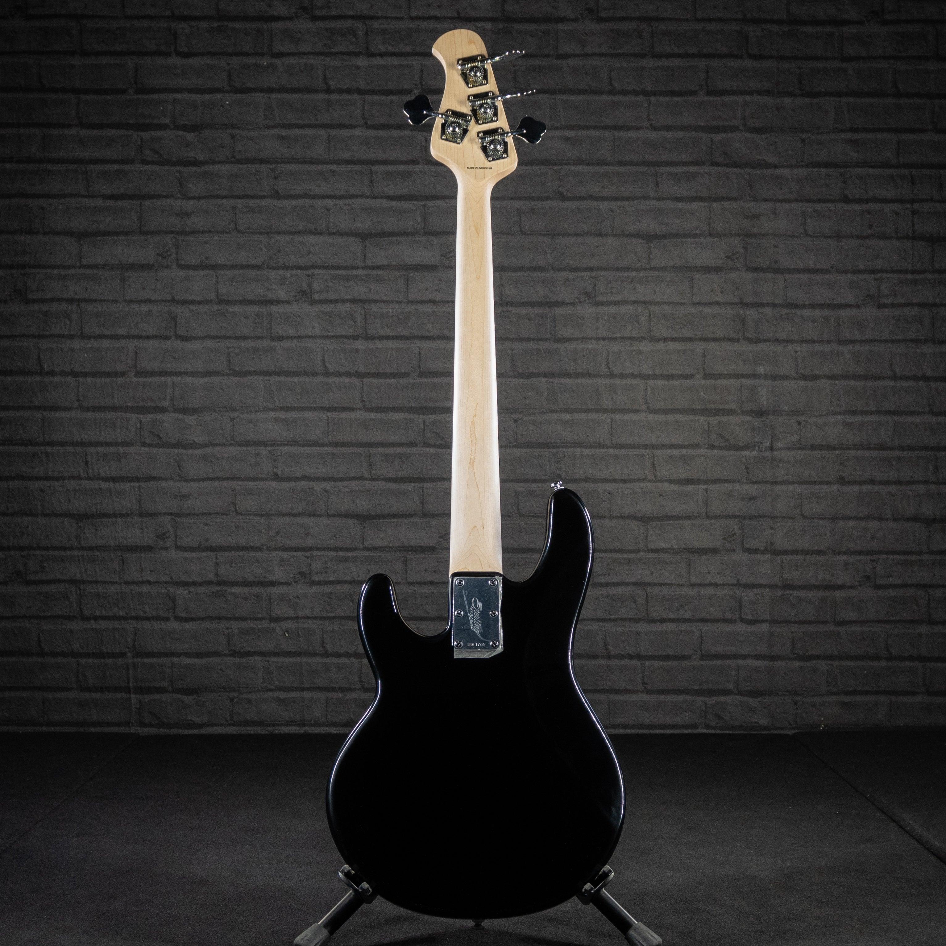 Sterling by Music Man StingRay Short Scale RAYSS4 (Black) - Impulse Music Co.