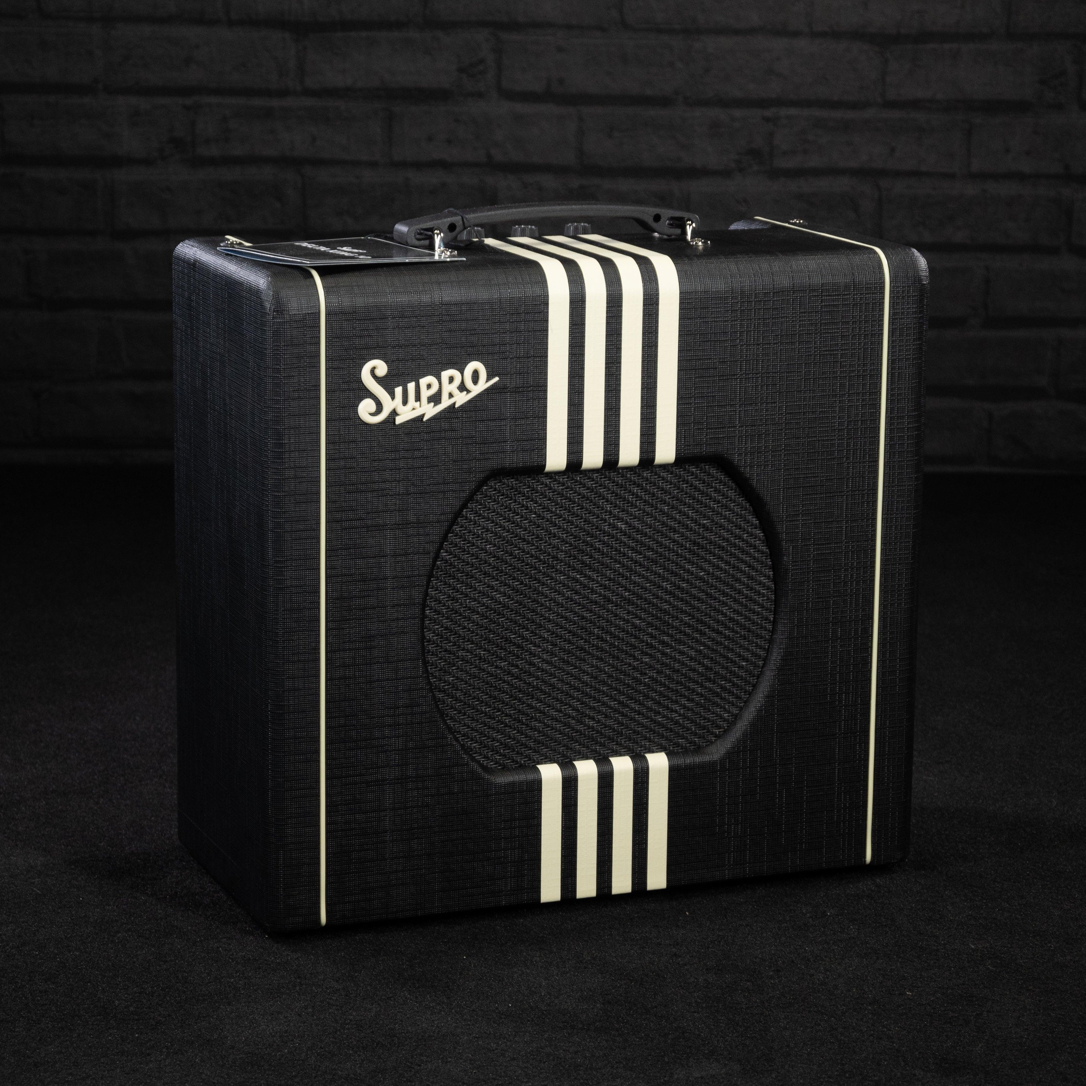 Supro Delta King 10 Combo Amplifier (Black and Cream) - Impulse Music Co.