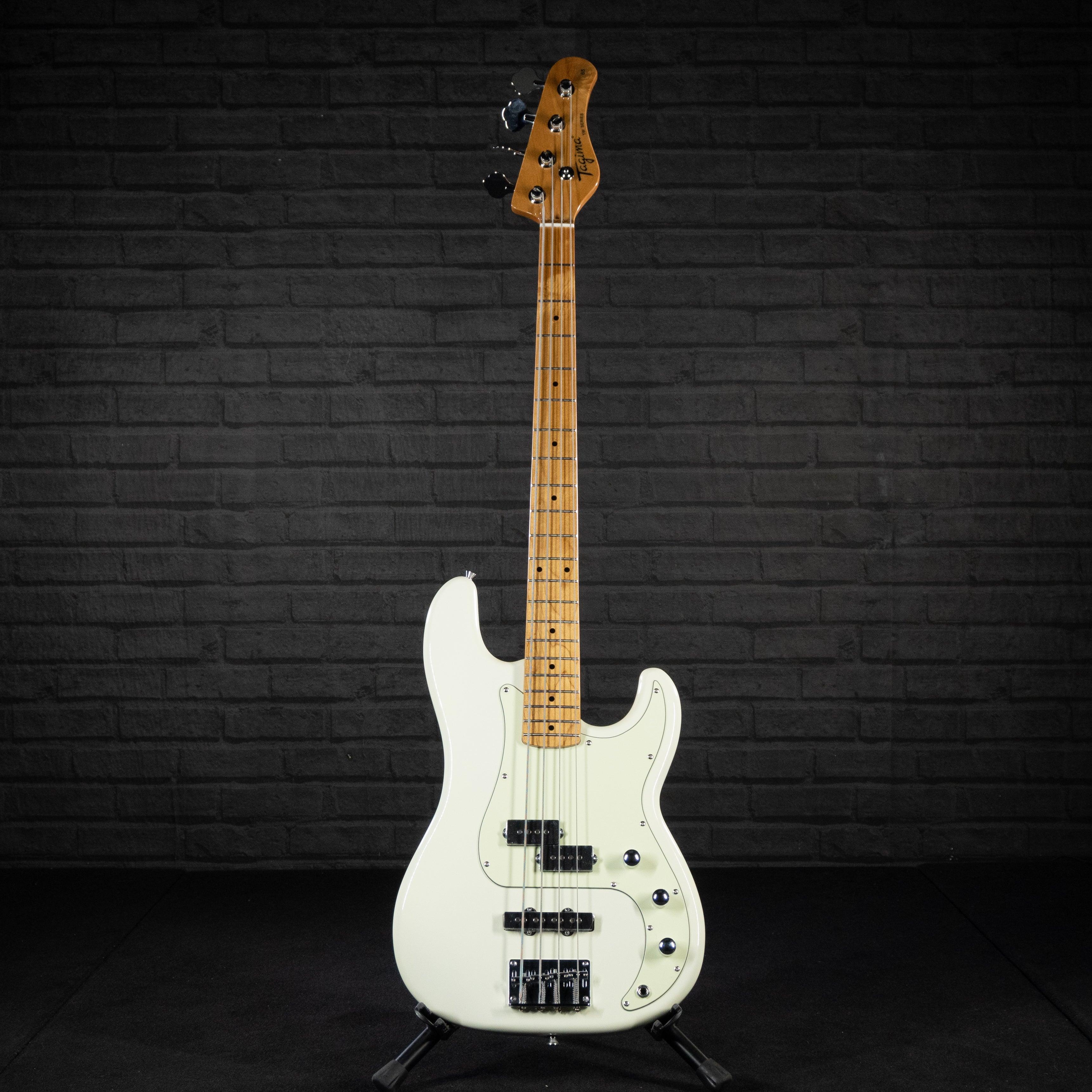 Tagima TW-65 4-String Electric Bass Guitar (Olympic White) - Impulse Music Co.