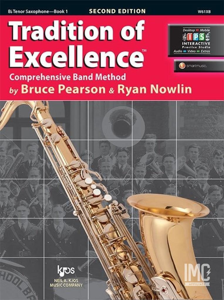 Tradition of Excellence Book 1 - B♭ Tenor Saxophone - Impulse Music Co.