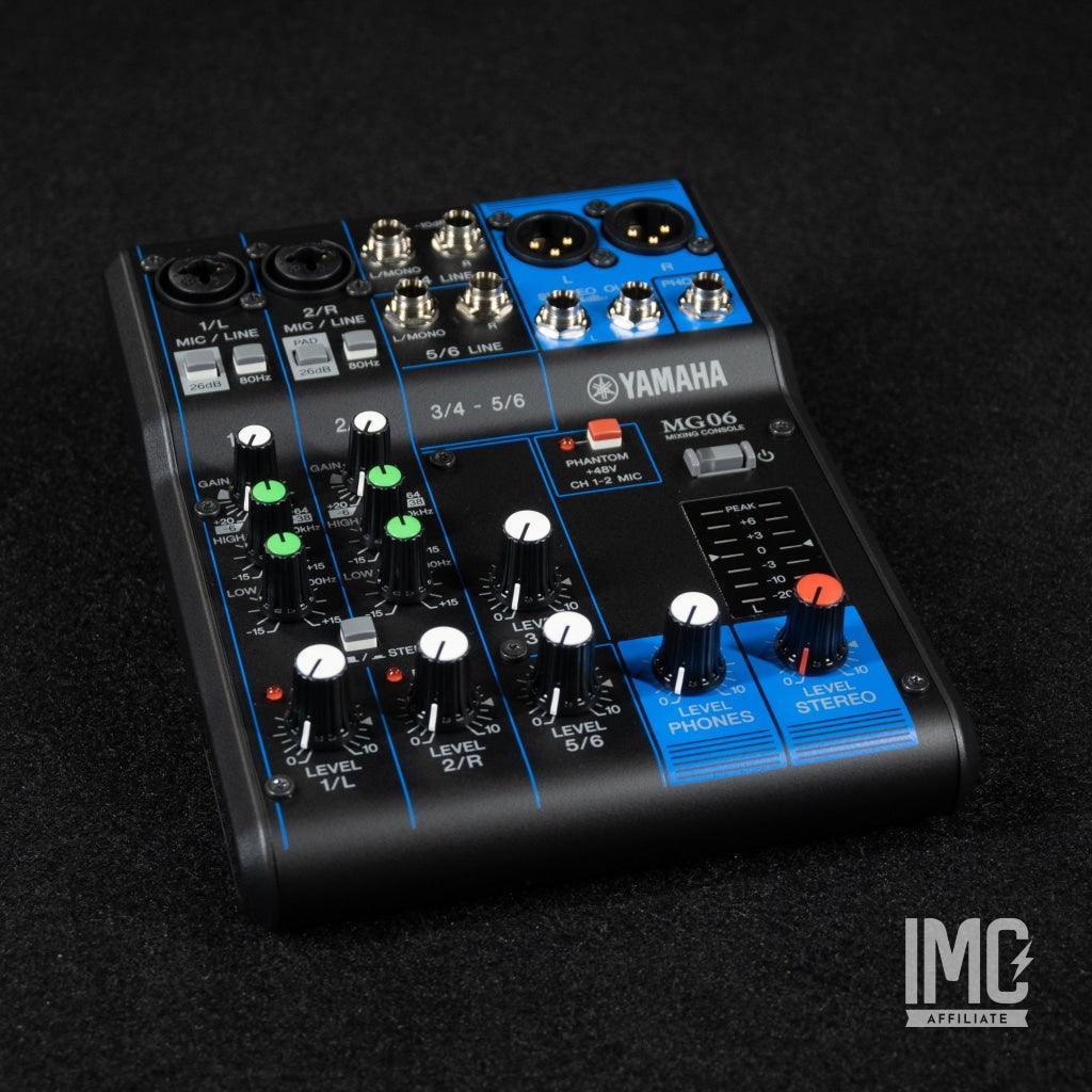 Yamaha MG06 Mixing Console - Impulse Music Co.